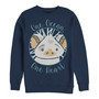 Disney Men's Moana Pua One Ocean One Heart, Crewneck Fleece