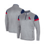 Men's Gray Ole Miss Rebels Bingo Quarter-Zip Jacket