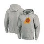Men's Heathered Gray Phoenix Suns Team Primary Logo Pullover Hoodie