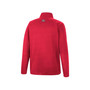 Men's Red Wisconsin Badgers Rebound Quarter-Snap Jacket