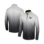 Men's White, Black Iowa Hawkeyes Laws of Physics Quarter-Zip Windshirt