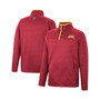 Men's Cardinal USC Trojans Rebound Quarter-Snap Jacket