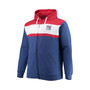 Men's Artemi Panarin Blue New York Rangers Big and Tall Colorblock Full-Zip Hoodie