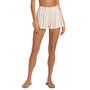 Juniors' Drop A Wave Striped Pull-On Shorts