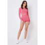 Women's Seamless Marl Laser cut Shorts