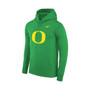 Men's Green Oregon Ducks Performance Pullover Hoodie