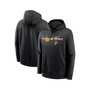Men's Black Pittsburgh Pirates Swoosh NeighborHOOD Pullover Hoodie