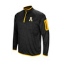 Men's Black Appalachian State Mountaineers Amnesia Quarter-Zip Pullover Jacket