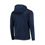 Men's Navy Ole Miss Rebels 2021 Team Sideline Performance Pullover Hoodie