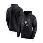 Men's Branded Black Los Angeles Rams Bubble Screen Pullover Hoodie
