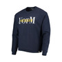 Men's Navy Michigan Wolverines Timber Pullover Sweatshirt