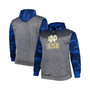 Men's Charcoal Notre Dame Fighting Irish Camo Big and Tall Pullover Hoodie