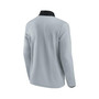Men's Branded Gray, Black Vegas Golden Knights Omni Polar Fleece Quarter-Snap Jacket