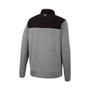 Men's Gray, Black Colorado Buffaloes Putter Herringbone Full-Zip Jacket