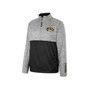 Men's Gray Missouri Tigers John Half-Zip Jacket