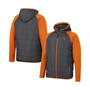 Men's Charcoal, Texas Orange Texas Longhorns Good On You Raglan Full-Zip Jacket
