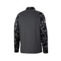 Men's Charcoal Virginia Tech Hokies OHT Military-Inspired Appreciation Long Range Raglan Quarter-Zip Jacket