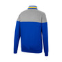 Men's Royal, Heather Gray Pitt Panthers Be the Ball Quarter-Zip Top