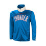 Men's Blue, White Oklahoma City Thunder Zone Blitz Tricot Full-Zip Track Jacket