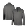 Men's Charcoal NDSU Bison Logo Quarter-Zip Windshirt