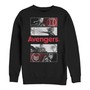 Marvel Men's Avengers Endgame Portrait Panels, Crewneck Fleece