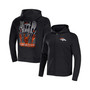 Men's NFL x Darius Rucker Collection by Black Denver Broncos Rocker Full-Zip Hoodie