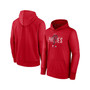 Men's Red Philadelphia Phillies Authentic Collection Pregame Performance Pullover Hoodie