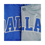 Men's Royal, Gray Dallas Mavericks Fast Break Satin Full-Snap Jacket