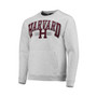Men's Heathered Gray Harvard Crimson Upperclassman Pocket Pullover Sweatshirt