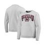 Men's Heathered Gray Harvard Crimson Upperclassman Pocket Pullover Sweatshirt