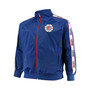 Men's Royal LA Clippers Big and Tall Sleeve Taping Full-Zip Track Jacket