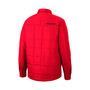 Men's Scarlet Nebraska Huskers Detonate Quilted Full-Snap Jacket