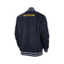 Men's Navy Michigan Wolverines Full-Zip Bomber Jacket