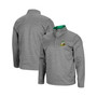 Men's Heathered Charcoal Oregon Ducks Roman Pullover Jacket