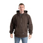 Men's Tall Heritage Thermal-Lined Full-Zip Hooded Sweatshirt