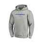 Men's Branded Heathered Gray Los Angeles Rams Big and Tall Team Lockup Pullover Hoodie