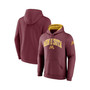 Men's Branded Maroon Minnesota Golden Gophers Arch and Logo Tackle Twill Pullover Hoodie