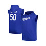 Men's Branded Mookie Betts Royal Los Angeles Dodgers Name and Number Muscle Tank Hoodie