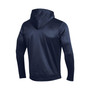 Men's Navy Howard Bison Logo Stripe Fleece Pullover Hoodie