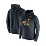 Men's Black Iowa Hawkeyes Vintage-Like School Logo Pullover Hoodie