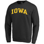Men's Black Iowa Hawkeyes Basic Arch Sweatshirt