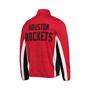 Men's Red Houston Rockets 75th Anniversary Power Forward Space-Dye Full-Zip Track Jacket