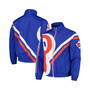 Men's Royal Philadelphia Phillies Exploded Logo Warm Up Full-Zip Jacket