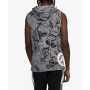 Men's Big and Tall Sleeveless Super Star Hoodie