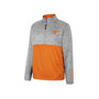 Men's Gray Texas Longhorns John Half-Zip Jacket