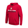 Men's Red Maryland Terrapins Lantern Pullover Hoodie
