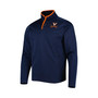 Men's Navy Virginia Cavaliers Rebound Quarter-Snap Jacket