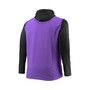Men's Purple and Black Minnesota Vikings Big and Tall Alpha Full-Zip Hoodie Jacket