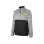 Men's Gray Iowa Hawkeyes John Half-Zip Jacket
