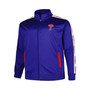 Men's Royal Philadelphia Phillies Big and Tall Tricot Track Full-Zip Jacket